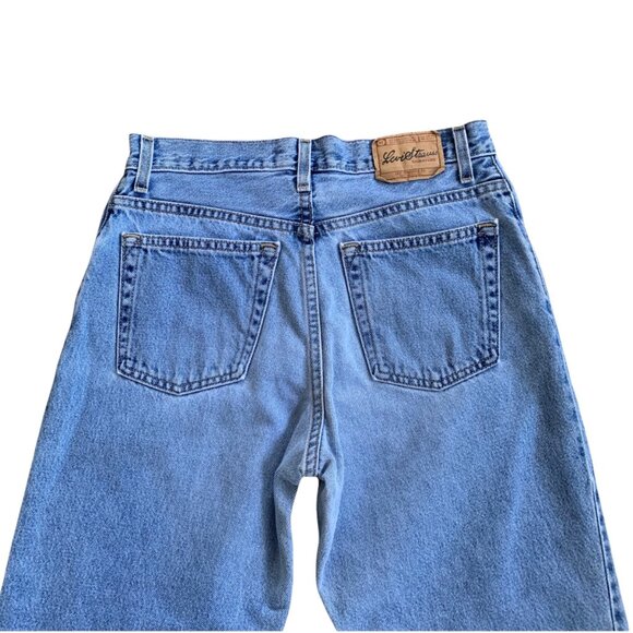 Vintage Levi Strauss High Rise Light Wash Relaxed Fit Denim Jeans 10L - Picture 7 of 10